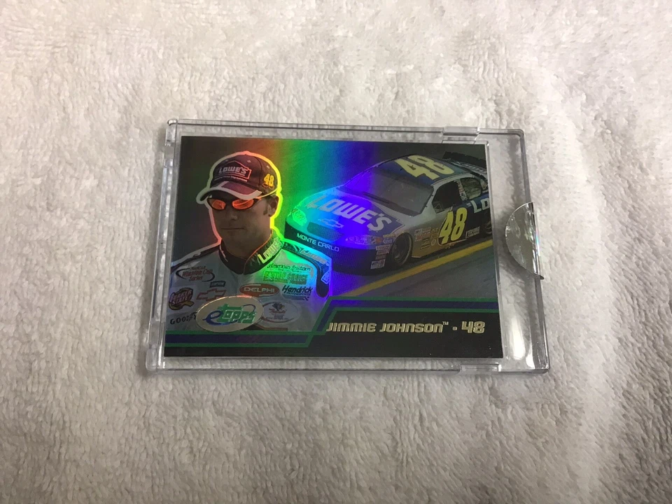 2003 Topps Jimmy Johnson Etopps Card #5 NASCAR - Image 1 of 2