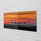 Tulup Acrylic Print 120X60 Wall Art Picture West Aircraft Clouds