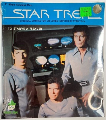 Star Trek To Starve a Fleaver 7" 45 Vinyl EP (1979 Peter Pan 1515)  New - Image 1 of 3