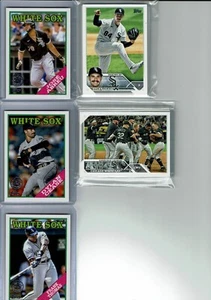 2023 Topps Baseball Serie 1 & 2 Chicago White Sox Team Set (22) Basiskarten ++++ - Bild 1 von 5