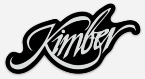 Imán troquelado con logotipo personalizado Kimber para nevera o caja de herramientas armas de fuego munición pistola - Imagen 1 de 1