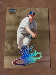 1999 ROD BECK FLEER ULTRA GOLD MEDALLION BASEBALL CARD #41G CHICAGO CUBS GIANTS - Picture 1 of 2
