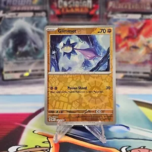 Glimmet - 122/197 - Obsidian Flames - Juego de cartas coleccionables Pokémon - Holograma inverso - Casi nuevo - Imagen 1 de 1
