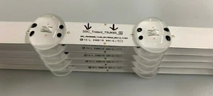 LG 75UM7570 LED Backlight Strips (5 PCS) EAV63992102, SSC_TRIDENT_75UK65 - Picture 1 of 7