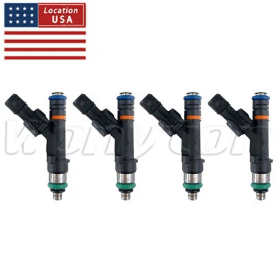 4Pcs Upgrade Bosc* EV14 Fuel Injectors FJ1071 For 2007-11 Saab 9-3 2.0L L4 36lbs Foto 1 de 4