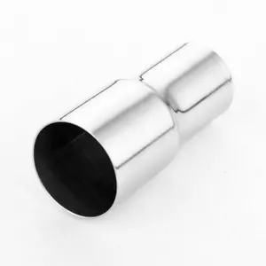 2-1/4" OD to 1-3/4" ID Exhaust Pipe Adapter Reducer 304 Stainless Steel - Foto 1 di 2