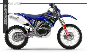 YAMAHA WR250F WR450F YZ250F YZ450F 2006 2007 2008 2009 MAXCROSS GRAPHICS KIT MS4 - Picture 1 of 2