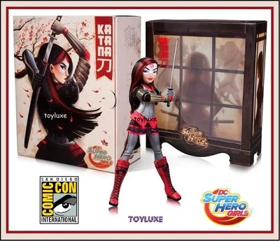 Boneca SDCC DC Super Hero KATANA Girls Suicide Squad Samurai Sword Master Ninja LE - Imagem 1 de 4