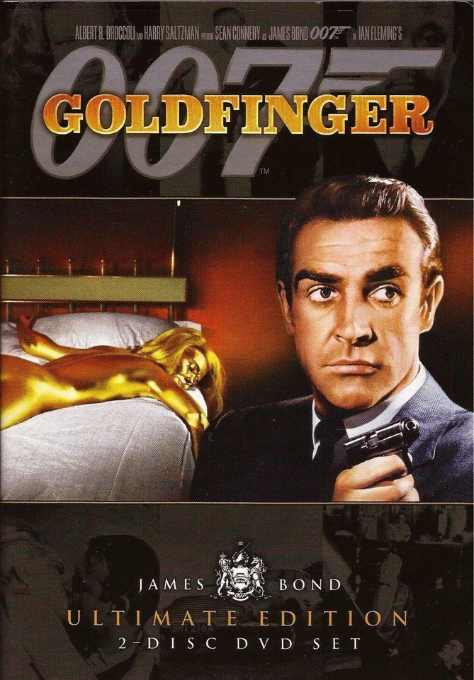 Goldfinger (ultimate Edition 2 Disc Set) DVD 1964 by Sean Connery Honor .