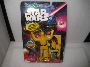 VINTAGE JUSTOYS BENDEMS 1993 LUKE SKYWALKER UNOPENED CARD OLD SHOP STOCK - Bild 1 von 2