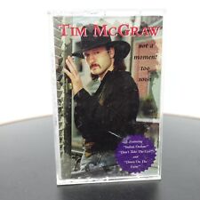 Not a Moment Too Soon by Tim McGraw (Cassette, Mar-1994, Curb)