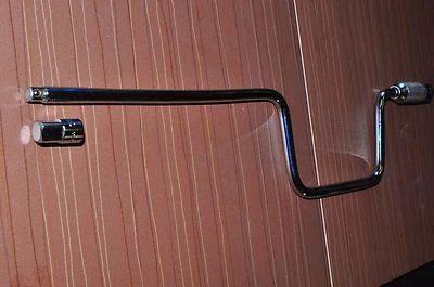 Danaher KD 711923 1/4" Drive 15.5" Largo Speeder Velocidad Llave Mango con 3/8" Adaptador Foto 1 de 4