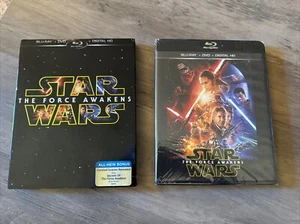 Star Wars The Force Awakens Blu-Ray + DVD + Digital HD Slipcover New Sealed - Picture 1 of 6