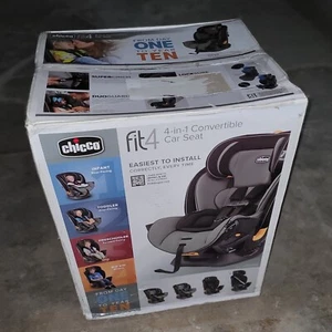 Chicco Fit4 Baby Safe Convertible Car Seat - Onyx Black - Picture 1 of 6