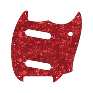 Parts For US Squier Bullet Mustang SS Pickups Guitar Pickguard, 4Ply Red Pearl - Picture 1 of 1