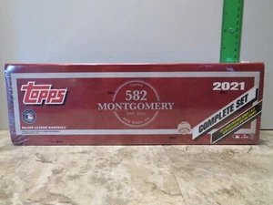 2021 TOPPS BASEBALL 582 MONTGOMERY CLUB STAMPED FACTORY SEALED COMPLETE SET(660) - Picture 1 of 4