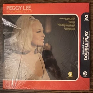 Peggy Lee Broadway The Folks - A La Lee Vinyl 2 LP Orig Capitol Record SEALED M - Picture 1 of 2