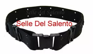 Cinturone tattico MIlitare Sgancio Rapido cordura nero Mimetica softair SECURITY - Foto 1 di 1