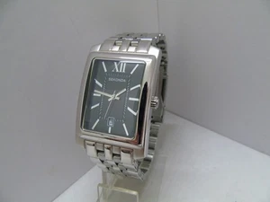 MENS SEKONDA TANK QUARTZ WATCH *USED/GOOD CONDITION* 3771-AKV - Picture 1 of 8