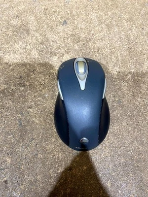 Microsoft 1058 5000 Wireless Laser Mouse Black 3-Button Scroll Wheel for Desktop - Image 1 of 4