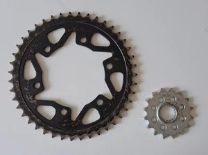 2011 SUZUKI GSXR1000 VORTEX 520 FRONT REAR SPROCKETS. - Picture 1 of 5