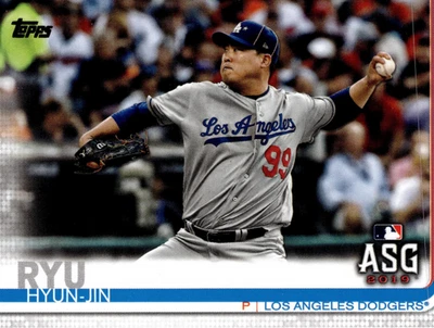 2019 Topps Update Series Hyun-jin Ryu #US297 - Image 1 of 2