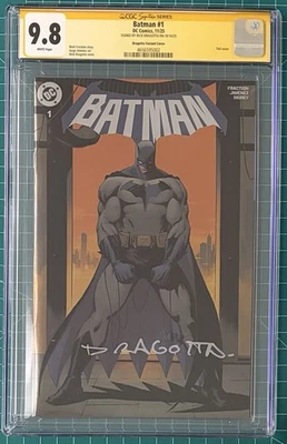 Batman 1 NYCC Variante Lámina CGC SS 9.8 Firmado Nick Dragotta (2025) Foto 1 de 4