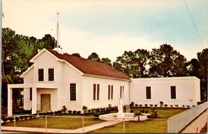 Postcard Our Mother of Mercy Shrine - Rayne Louisiana - Devoted to Mary - Picture 1 of 2