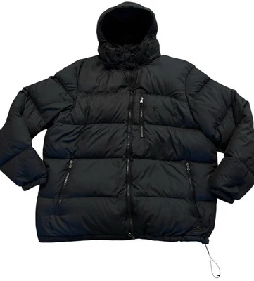 Polo Ralph Lauren Men Down Puffer Hooded Water Repellent Jacket Navy 2XLT - Image 1 of 4