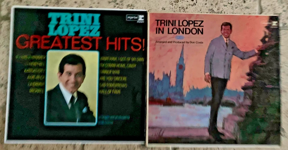 2 x TRINI LOPEZ VINYL LP  RECORDS ALBUMS JOBLOT💥 - Bild 1 von 1