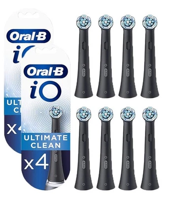 Oral-B iO Series Ultimate Clean Electric Toothbrush Replacement Brush Head 8Pack - image 1 of 4
