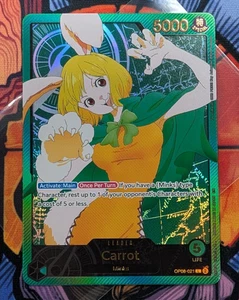 Carrot OP08-021 SP Leader Anime 25th Collection EB02 One Piece Card Englisch - Bild 1 von 2