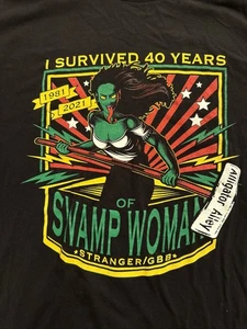 STRANGER GREG BILLINGS BAND I Survived 40 Years Of Swamp Woman 81-21 2XL Shirt - Picture 1 of 5