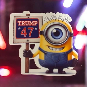 Trump Minion Sticker - Picture 1 of 1