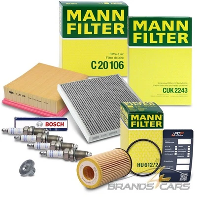 MANN-FILTER INSPEKTIONSPAKET SET C FÜR OPEL CORSA D S07 1.2 + 1.4 69 PS - 101 PS - Bild 1 von 4