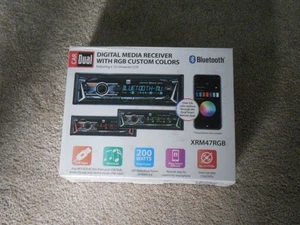 Dual XRM47RGB Autoradio mit Bluetooth RGB Sonderfarben Brandneu in Box - Bild 1 von 2