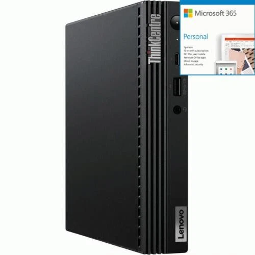 Lenovo ThinkCentre M75q Gen 2 11JN008BUS Desktop Computer -  + Microsoft 365 Bun - Image 1 of 1