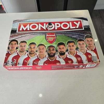 Monopoly Arsenal Edition 2017 Hasbro With All Sealed Money Cards And Pieces  - Image 1 of 4