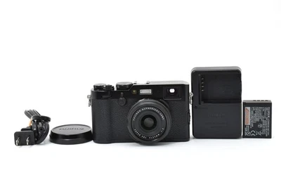 [Near MINT++] Fuji Fujifilm X100F 100 F 24.3MP Black Digital Camera From JAPAN - Image 1 of 4