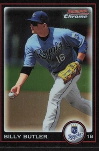 2010 Bowman Chrome Refractor #69 Billy Butler - Picture 1 of 2