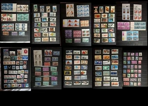 United States Stamp Collection, Stamps, Numbered Blocks, Blocks, Strips, Pairs, - Picture 1 of 11