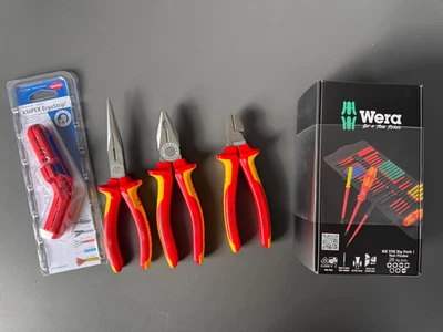 Knipex Ergostrip 16 95 01 Wera KK VDE Big Pack 1 Toolfinder Wechselklingen 70061 - Bild 1 von 4