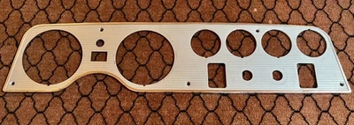 Fiat 124 CC Coupe Instrument Cluster (1973-1975) - Aluminum - Image 1 of 4