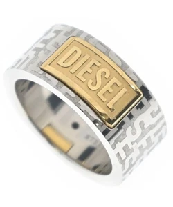 DIESEL Rings Silver (Approx. Japan size 15) 2200596776053 - Picture 1 of 5
