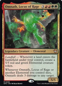 Omnath, Locus of Rage M Commander: Outlaws of Thunder Junction 236 NM - Bild 1 von 1
