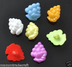 20 piezas surtido botones de uva de nailon 18 mm idea para niños comprar 2 obtener 1 gratis - Imagen 1 de 2