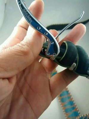 Bonito Robert Graham Negro Gamuza Marrón Azul Cuero Hombre Cinturón Talla 40 Foto 1 de 4