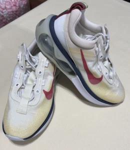 Nike Air Max 2021 White Gypsy Rose Pink Navy Blue Shoes DC9478-100 Womens 8.5 - Picture 1 of 10