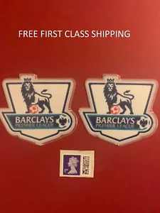 2007-2013 pair of premier league patch player size Iron On Heat  EPL UK STOCK - Picture 1 of 3