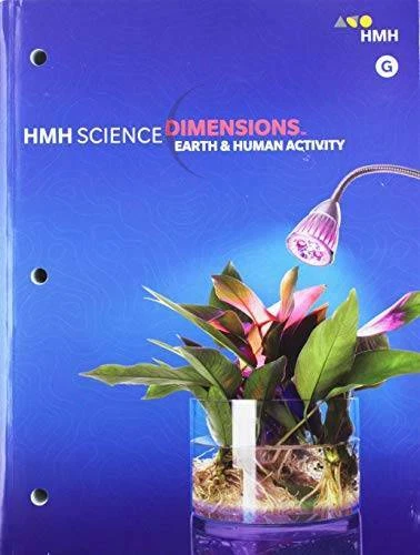 HMH Science Dimensions Earth & Human Activity (Module G) - Paperback - GOOD Foto 1 de 1